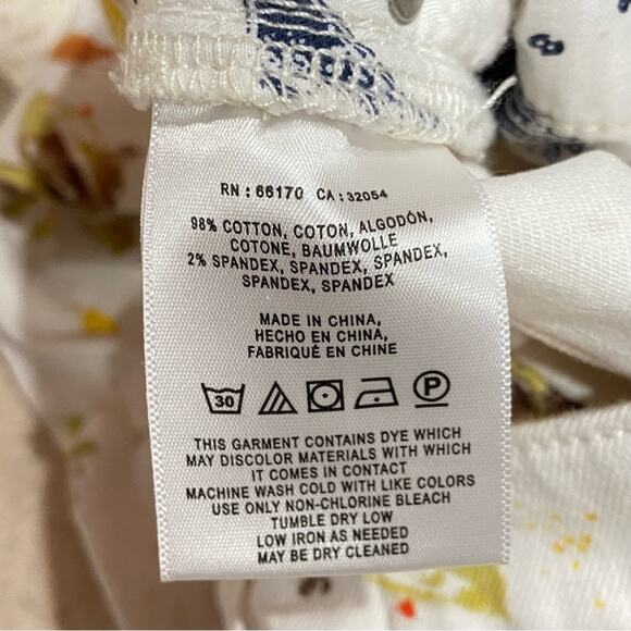 Anthropologie Pilcro Lemon Grove High-Rise Cropped Bootcut Jeans Women’s Size 29 - Picture 7 of 9